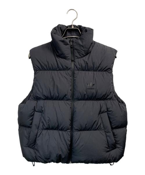 adidas（アディダス）adidas (アディダス) Regen ダウンベスト ブラック サイズ:2XLの古着・服飾アイテム
