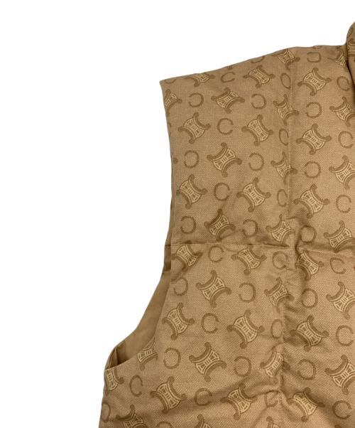 CELINE（セリーヌ）CELINE (セリーヌ) ダウンベスト ベージュ サイズ:表記無しの古着・服飾アイテム