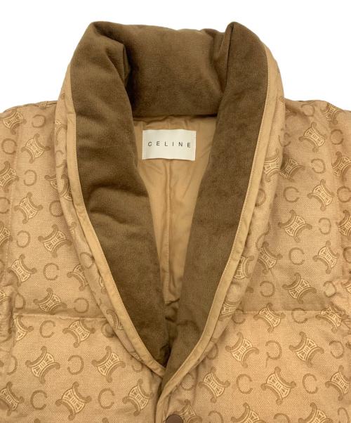 CELINE（セリーヌ）CELINE (セリーヌ) ダウンベスト ベージュ サイズ:表記無しの古着・服飾アイテム