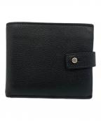 Saint Laurent Parisサンローランパリ）の古着「2つ折り財布」｜ブラック