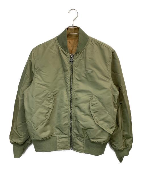 LACOSTE（ラコステ）LACOSTE (ラコステ) リバーシブル MA-1ジャケット グリーン サイズ:記載なしの古着・服飾アイテム