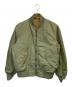 LACOSTE（ラコステ）の古着「リバーシブル MA-1ジャケット」｜グリーン