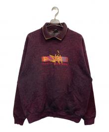 EARLY MAN IMAGES（アーリーマンイメージズ）の古着「スウェット」｜ワインレッド