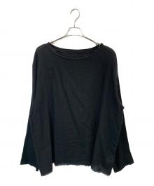 CITYSHOP（シティショップ）の古着「長袖ブラウス」｜ブラック