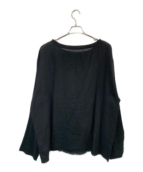 CITYSHOP（シティショップ）CITYSHOP (シティショップ) 長袖ブラウス ブラック サイズ:Fの古着・服飾アイテム