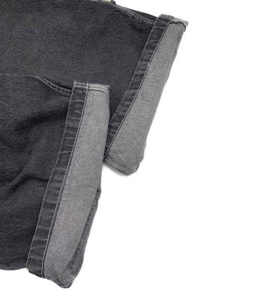 TAAPS（タップス）TAAPS (タップス) ブラックハーフデニム ブラック サイズ:40の古着・服飾アイテム