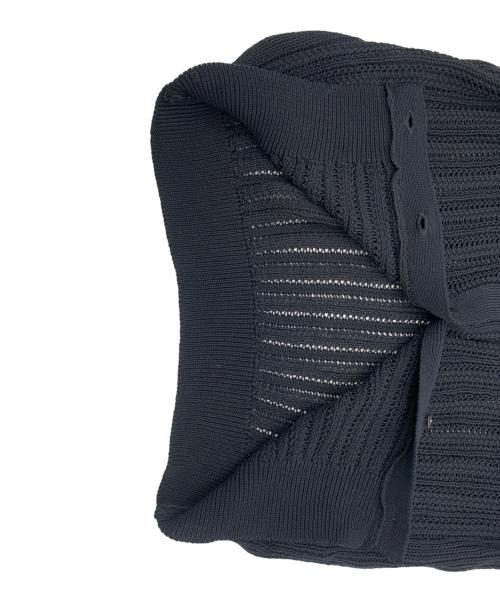 NEPLA（ネプラ）NEPLA (ネプラ) ニットポロシャツ ブラック サイズ:1(F)の古着・服飾アイテム