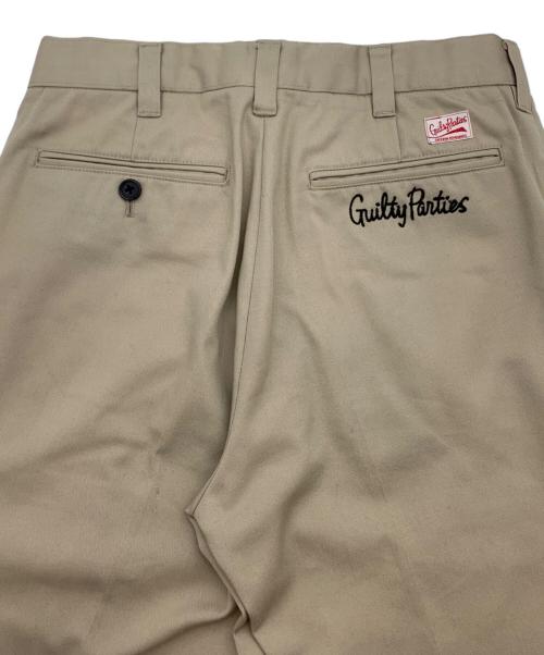 WACKO MARIA（ワコマリア）WACKO MARIA (ワコマリア) ワークパンツ ベージュ サイズ:Sの古着・服飾アイテム