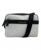 MICHEL KLEINミッシェルクラン）の古着「ショルダーバッグ」｜ホワイト×ブラック