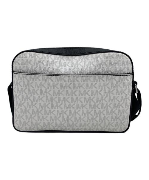 MICHEL KLEIN（ミッシェルクラン）MICHEL KLEIN (ミッシェルクラン) ショルダーバッグ ホワイト×ブラックの古着・服飾アイテム