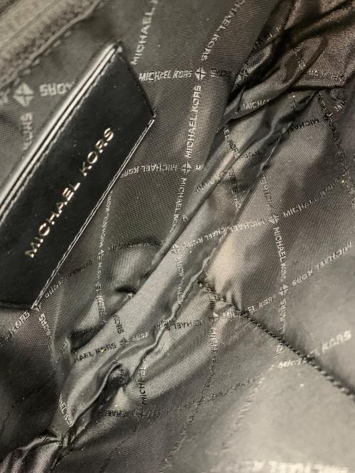 MICHEL KLEIN（ミッシェルクラン）MICHEL KLEIN (ミッシェルクラン) ショルダーバッグ ホワイト×ブラックの古着・服飾アイテム