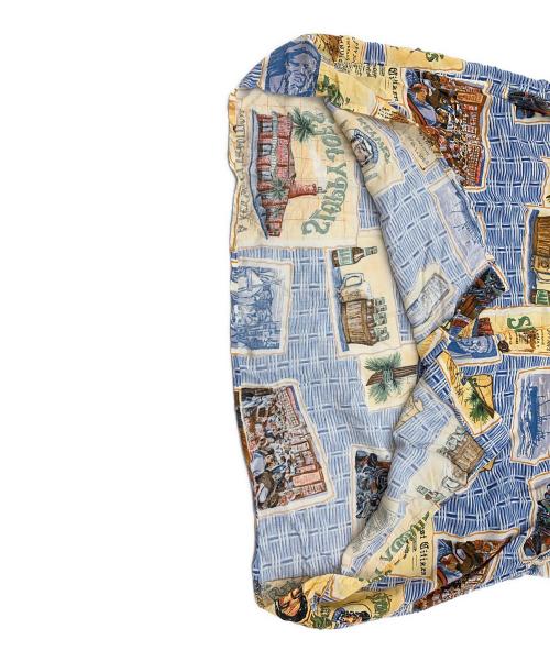 reyn spooner（レイン スプナー）reyn spooner (レイン スプナー) アロハシャツ ブルー×ベージュ サイズ:Lの古着・服飾アイテム