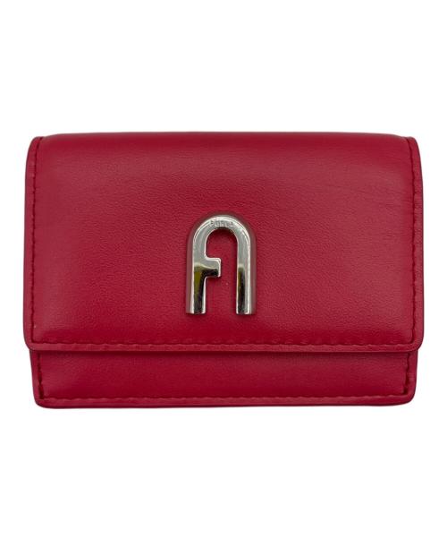 FURLA（フルラ）FURLA (フルラ) 3つ折り財布 ショッキングピンクの古着・服飾アイテム