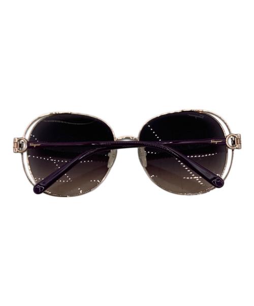 Salvatore Ferragamo（サルヴァトーレ フェラガモ）Salvatore Ferragamo (サルヴァトーレ フェラガモ) サングラス パープルの古着・服飾アイテム