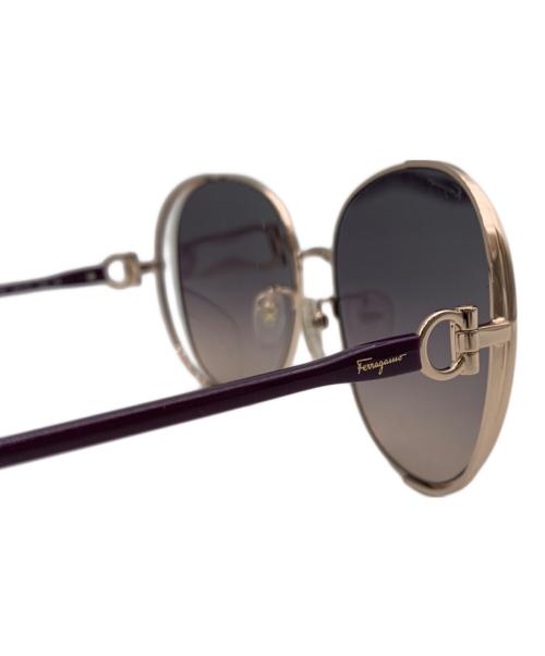 Salvatore Ferragamo（サルヴァトーレ フェラガモ）Salvatore Ferragamo (サルヴァトーレ フェラガモ) サングラス パープルの古着・服飾アイテム