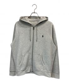 POLO RALPH LAUREN（ポロ・ラルフローレン）の古着「ジップパーカー」｜グレー