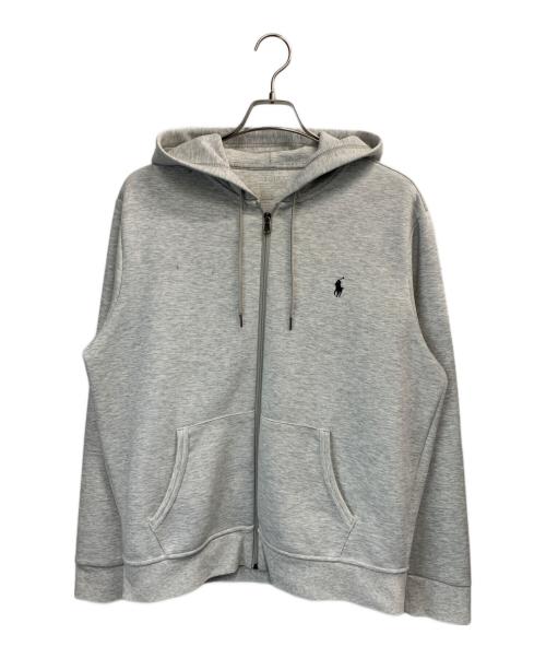 POLO RALPH LAUREN（ポロ・ラルフローレン）POLO RALPH LAUREN (ポロ・ラルフローレン) ジップパーカー グレー サイズ:Lの古着・服飾アイテム