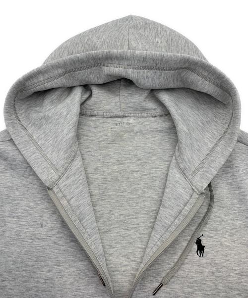 POLO RALPH LAUREN（ポロ・ラルフローレン）POLO RALPH LAUREN (ポロ・ラルフローレン) ジップパーカー グレー サイズ:Lの古着・服飾アイテム