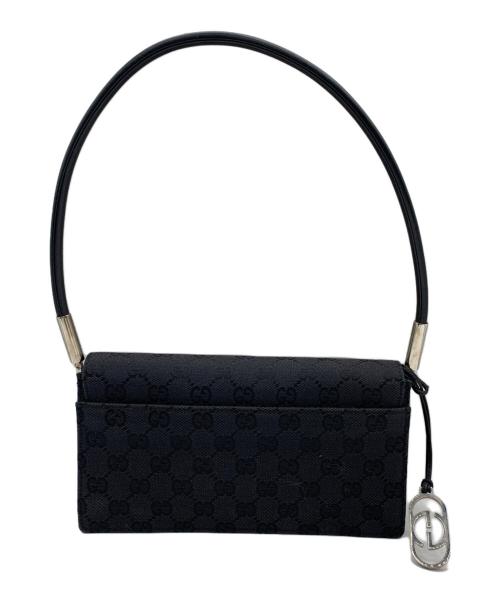 GUCCI（グッチ）GUCCI (グッチ) ワンショルダーバッグ ブラックの古着・服飾アイテム