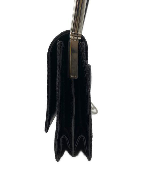 GUCCI（グッチ）GUCCI (グッチ) ワンショルダーバッグ ブラックの古着・服飾アイテム
