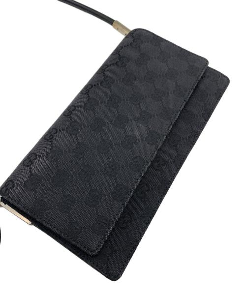 GUCCI（グッチ）GUCCI (グッチ) ワンショルダーバッグ ブラックの古着・服飾アイテム