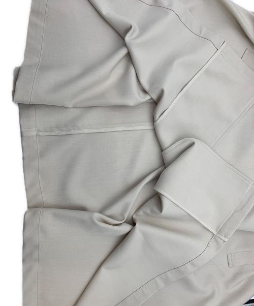 SIMPLICITE（シンプリシテ）SIMPLICITE (シンプリシテ) ノーカラーコート アイボリー サイズ:Freeの古着・服飾アイテム