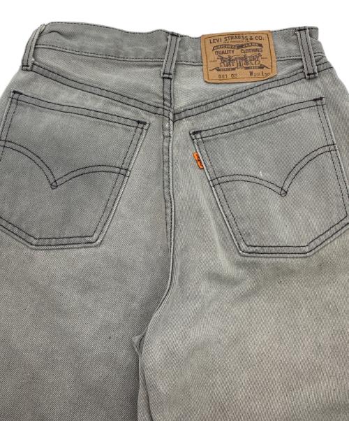 LEVI'S（リーバイス）LEVI'S (リーバイス) ワイドデニムパンツ グレー サイズ:W29 L30の古着・服飾アイテム