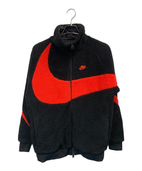 NIKE（ナイキ）NIKE (ナイキ) リバーシブルフリースジャケット ブラック サイズ:Mの古着・服飾アイテム