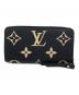 LOUIS VUITTON (ルイ ヴィトン) ジッピー ウォレット ブラック：70000円