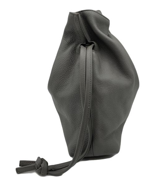 HERGOPOCH（エルゴポック）HERGOPOCH (エルゴポック) 巾着バッグ グレーの古着・服飾アイテム