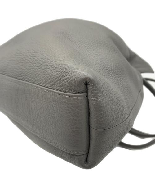 HERGOPOCH（エルゴポック）HERGOPOCH (エルゴポック) 巾着バッグ グレーの古着・服飾アイテム