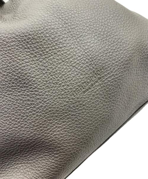 HERGOPOCH（エルゴポック）HERGOPOCH (エルゴポック) 巾着バッグ グレーの古着・服飾アイテム