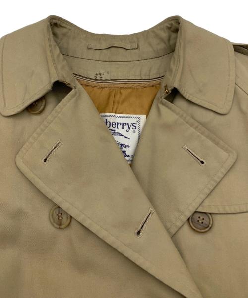 Burberry's（バーバリー）Burberry's (バーバリーズ) トレンチコート ベージュ サイズ:胸囲82 腰囲92 身長155の古着・服飾アイテム