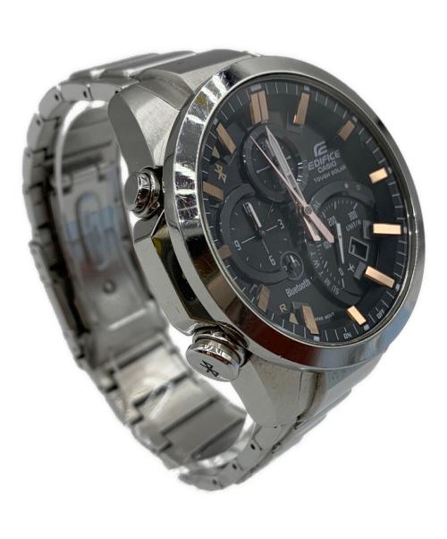 CASIO（カシオ）CASIO (カシオ) EDIFICE 腕時計 ブラックの古着・服飾アイテム