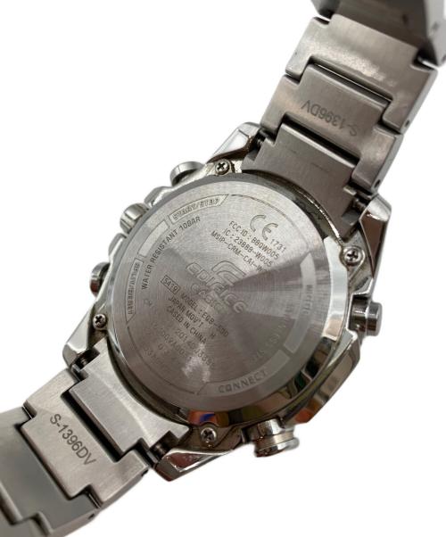 CASIO（カシオ）CASIO (カシオ) EDIFICE 腕時計 ブラックの古着・服飾アイテム