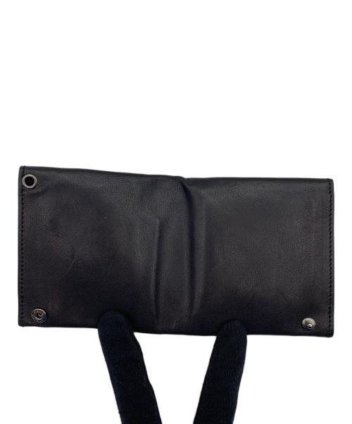 abrasus（アブラサス）abrasus (アブラサス) 2つ折り財布 ブラックの古着・服飾アイテム