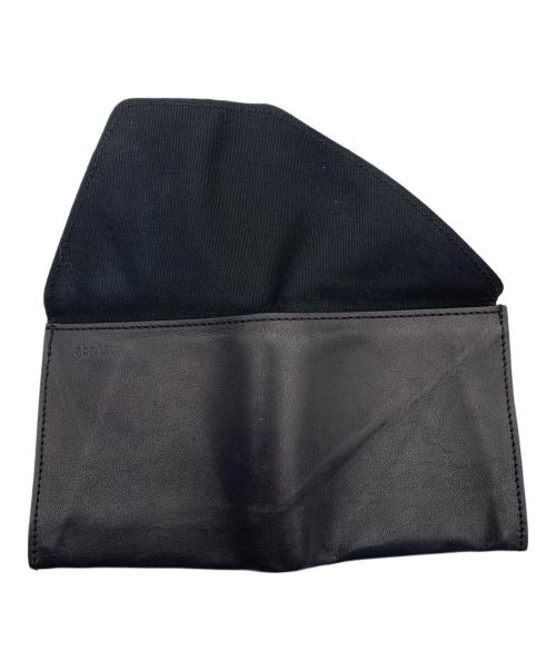 abrasus（アブラサス）abrasus (アブラサス) 2つ折り財布 ブラックの古着・服飾アイテム