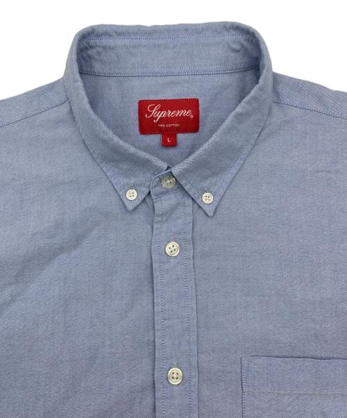 SUPREME（シュプリーム）SUPREME (シュプリーム) 長袖シャツ ブルー サイズ:Lの古着・服飾アイテム