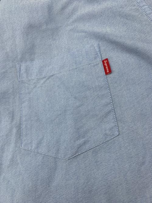 SUPREME（シュプリーム）SUPREME (シュプリーム) 長袖シャツ ブルー サイズ:Lの古着・服飾アイテム