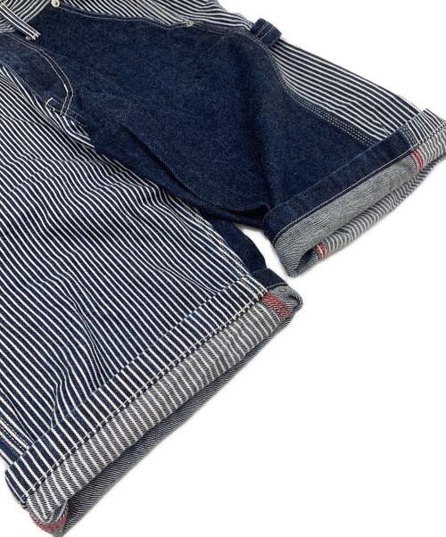 児島ジーンズ（コジマジーンズ）児島ジーンズ (コジマジーンズ) デニムハーフパンツ ヒッコリー インディゴ サイズ:32の古着・服飾アイテム