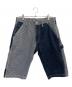 児島ジーンズ（コジマジーンズ）の古着「デニムハーフパンツ ヒッコリー」｜インディゴ