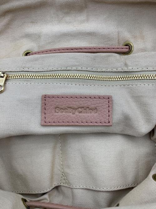 SEE BY CHLOE（シーバイクロエ）SEE BY CHLOE (シーバイクロエ) ショルダーバッグ ピンクの古着・服飾アイテム