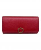 BVLGARIブルガリ）の古着「長財布」｜レッド