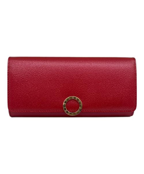 BVLGARI（ブルガリ）BVLGARI (ブルガリ) 長財布 レッドの古着・服飾アイテム