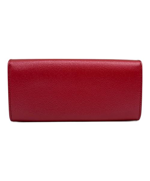 BVLGARI（ブルガリ）BVLGARI (ブルガリ) 長財布 レッドの古着・服飾アイテム