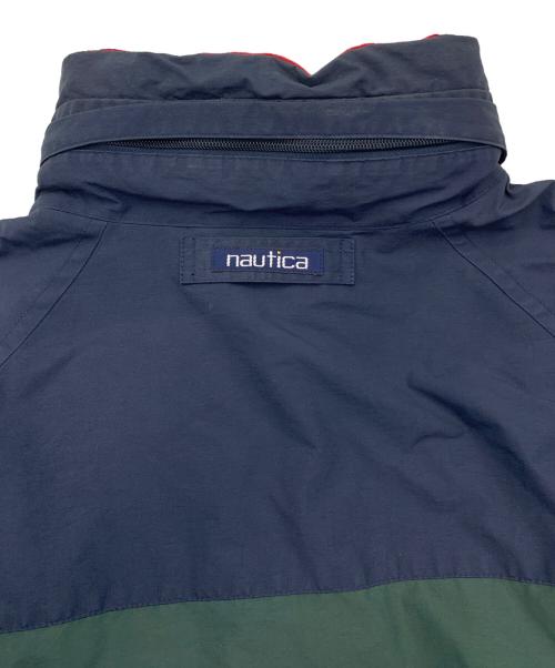 NAUTICA（ノーティカ）NAUTICA (ノーティカ) リバーシブルナイロンジャケット ネイビー×グリーン サイズ:XLの古着・服飾アイテム