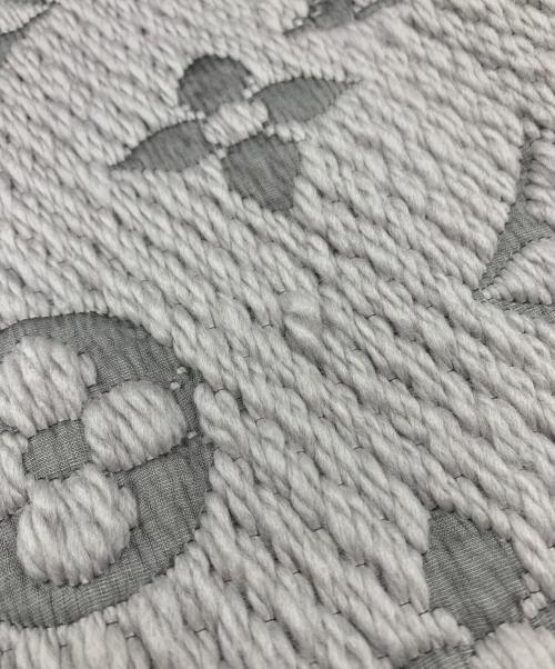 LOUIS VUITTON（ルイ ヴィトン）LOUIS VUITTON (ルイ ヴィトン) エシャルプ ロゴマニア グリペルル グレーの古着・服飾アイテム