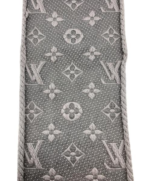 LOUIS VUITTON（ルイ ヴィトン）LOUIS VUITTON (ルイ ヴィトン) エシャルプ ロゴマニア グリペルル グレーの古着・服飾アイテム