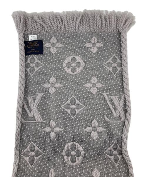 LOUIS VUITTON（ルイ ヴィトン）LOUIS VUITTON (ルイ ヴィトン) エシャルプ ロゴマニア グリペルル グレーの古着・服飾アイテム