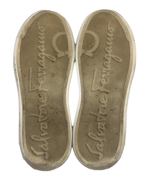 Salvatore Ferragamo（サルヴァトーレ フェラガモ）Salvatore Ferragamo (サルヴァトーレ フェラガモ) ローカットスニーカー ブラウン サイズ: 7 1/2の古着・服飾アイテム